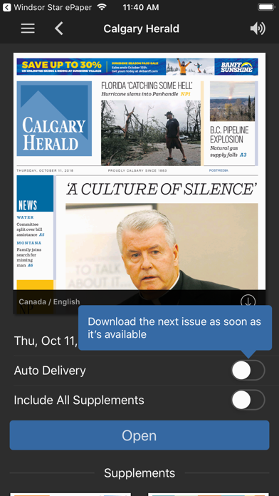 Calgary Herald ePaper screenshot 2