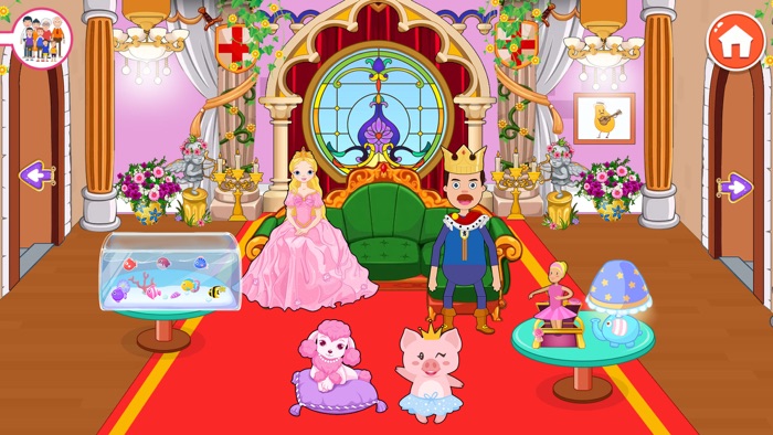 微型 镇： 公主 土地