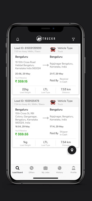 Truckr-For Truck Drivers