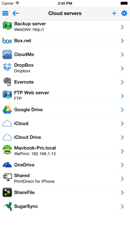 PrintDirect for iPhone screenshot-3