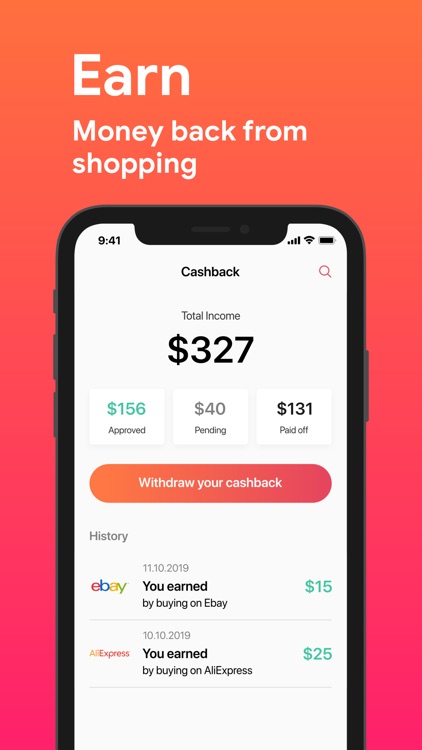 Baack:Cashback,Offers,Shopping screenshot-3