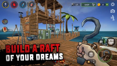Raft Survival Ocean Nomad By Treastone Ios United States - escapa de los dinosaurios en roblox pelea de dinosaurios