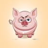 Adorable Pig Emoji Stickers