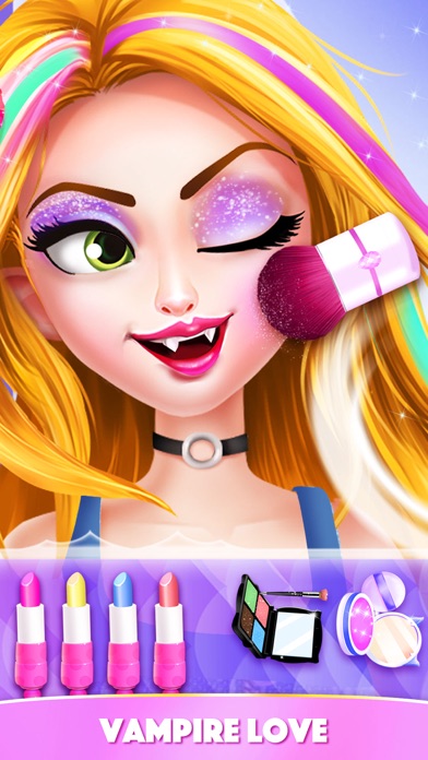 Positive Reviews Girl Games Dress Up Hair Salon By Beauty Salon Games Inc 2 App In Makeover Games Games Category 10 Similar Apps 22 192 Reviews Appgrooves - vampire bun with waves roblox