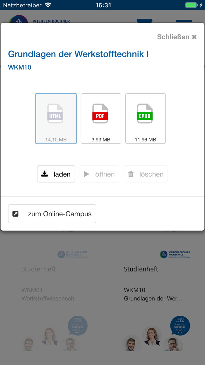 WBH StudyOnline App