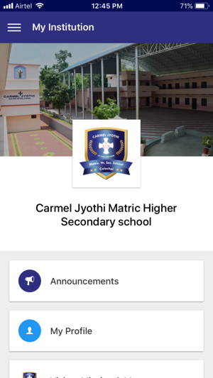 Carmel Jyothi School, Colachel(圖1)-速報App