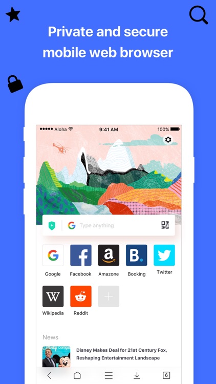 Aloha Browser - private & fast