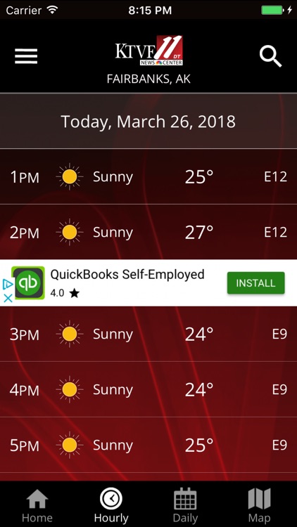 KTVF Interior Weather