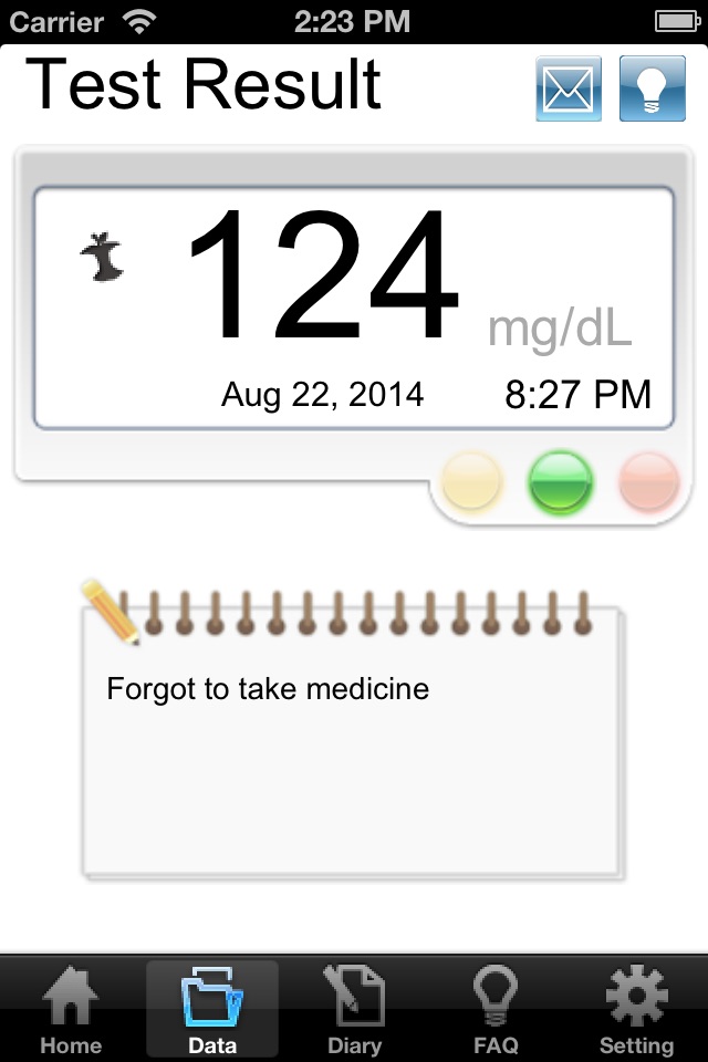 URIGHT Diabetes Manager screenshot 2