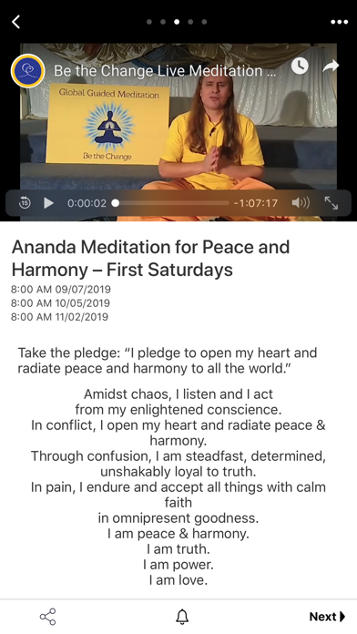 Mass Meditate screenshot 2
