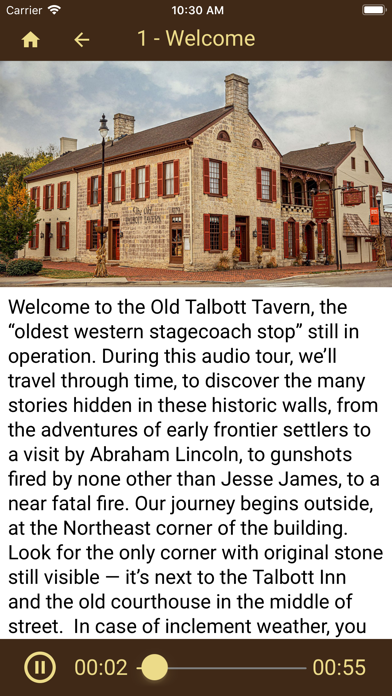 Old Talbott Tavern screenshot 3