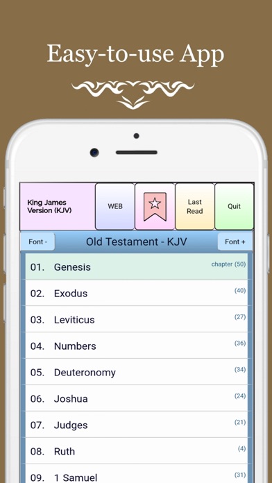 How to cancel & delete King James Version BIBLE (KJV) from iphone & ipad 4