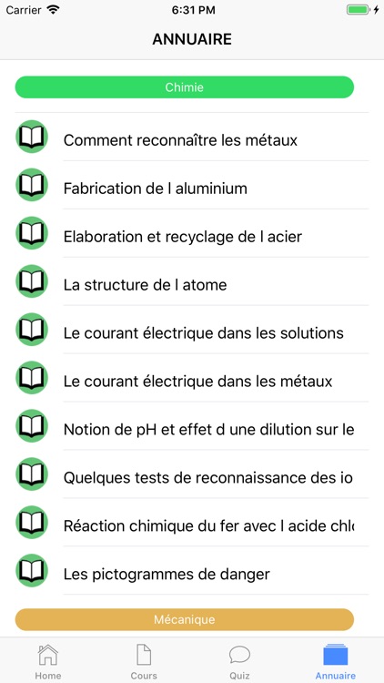 Chimie 3ème screenshot-5