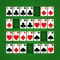 Addiction Solitaire is a quick paced game of Solitaire that’s very quick to learn but takes time to master
