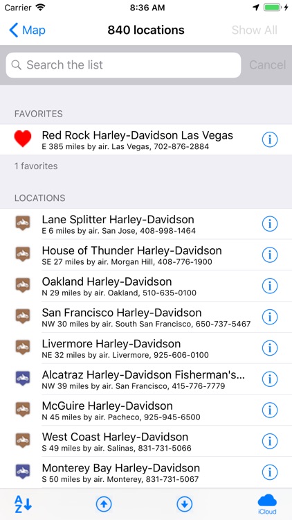 H-D Dealer Locations screenshot-6