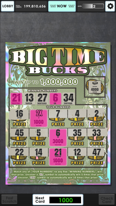 Lucky Lottery Scratchers screenshot 3