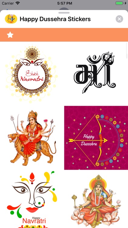 Happy Dussehra Stickers screenshot-6