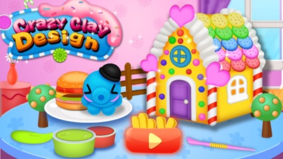 How to cancel & delete DIY - Crazy Clay Design － burger and houses from iphone & ipad 1