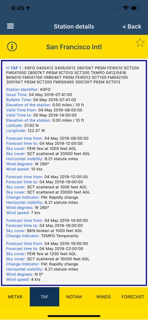 NOAA AWC Aviation Weather PRO(圖4)-速報App