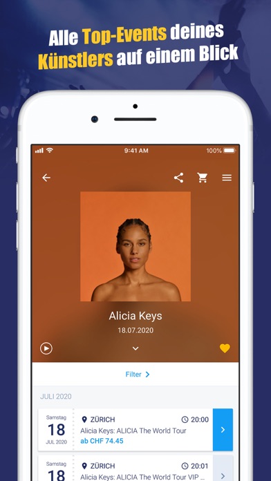 【图】Ticketcorner – Event Tickets(截图2)