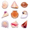 Seashells are commonly found in beach drift, which is natural detritus deposited along strandlines on beaches by the waves and the tides