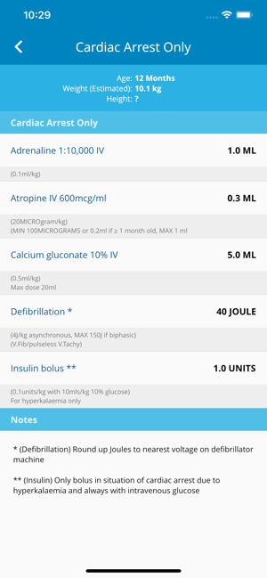 Paediatric Emergency Tools(圖4)-速報App