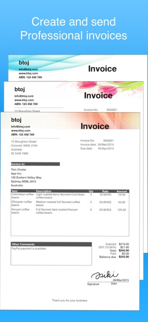 Invoice Maker Pro - Invoicing(圖1)-速報App