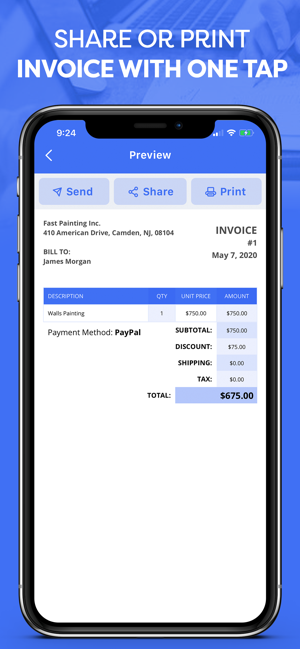 Invoice Maker - Create Invoice(圖2)-速報App