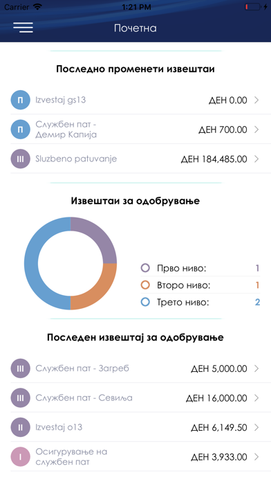 Nextsense e-Expenses screenshot 2