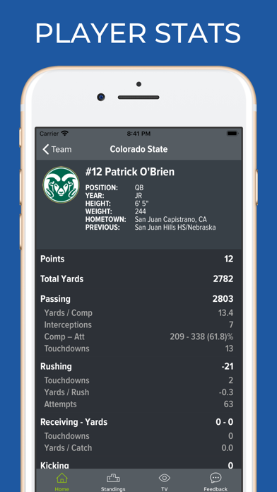 Colorado State Football App screenshot 4