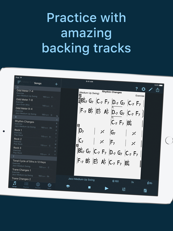 iReal Pro - Music Book & Play Along screenshot