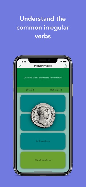 Intellego: Master Latin Verbs(圖6)-速報App