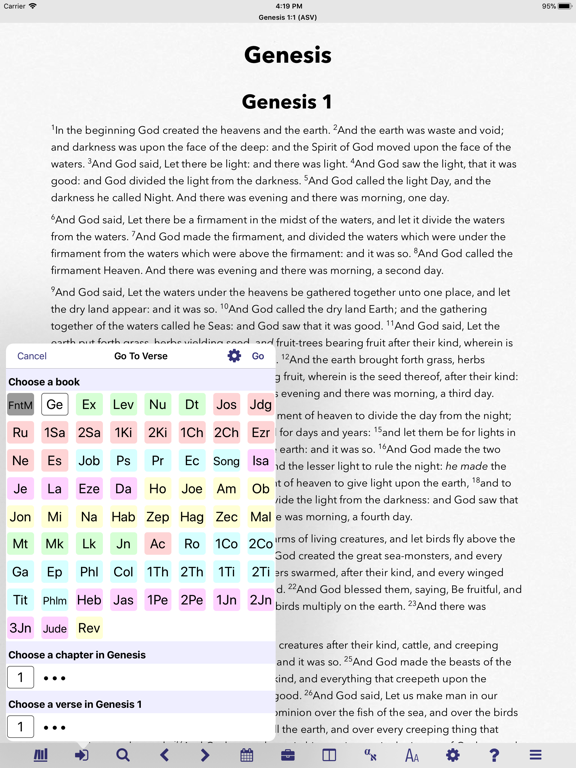PocketBible Bible Study App screenshot