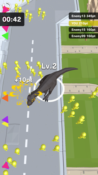 Dinosaur Rampage Screenshot 2