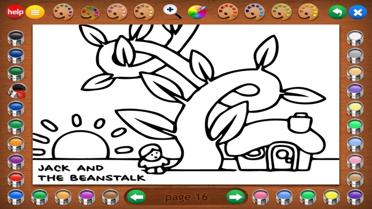 Fairy Tales Coloring Book screenshot-9