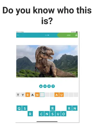 Captura de Pantalla 2 Dinosaurs - Dino Quiz Games iphone