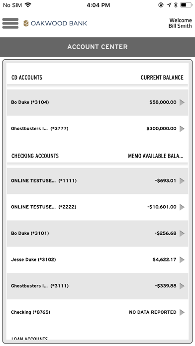 How to cancel & delete Oakwood Bank Commercial Center from iphone & ipad 2