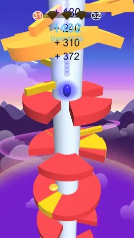 Game screenshot Hop Ball-Bounce On Stack Tower mod apk