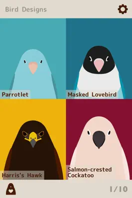 Game screenshot Bird Wallpaper - tori no iro mod apk