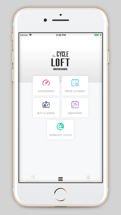 The Cycle Loft App screenshot 2