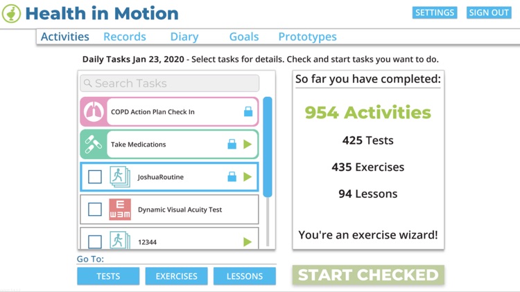 Health in Motion