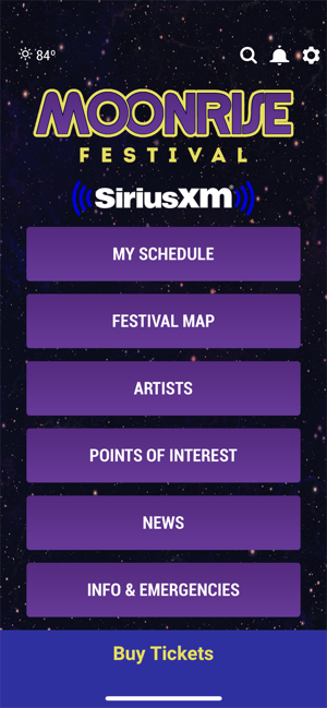 Moonrise Festival App