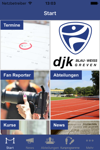 DJK Blau Weiß Greven screenshot 2