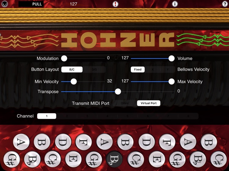 Hohner MIDI Melodeon