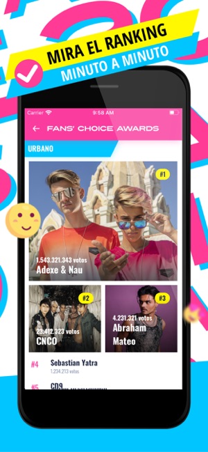 Fans' Choice Awards (FCHA)(圖3)-速報App