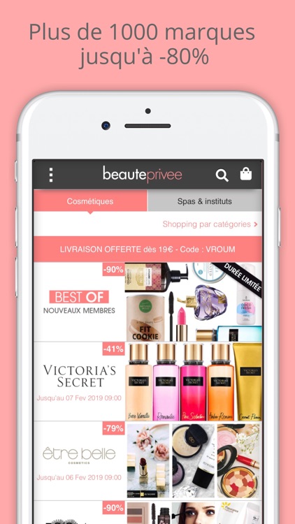 Beauteprivee - Ventes privées