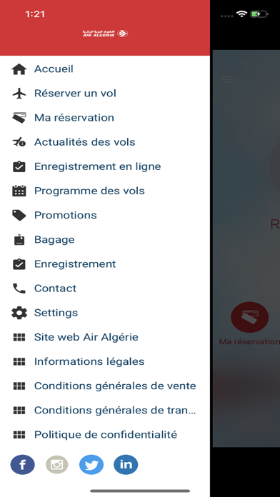 Air Algérie screenshot 2