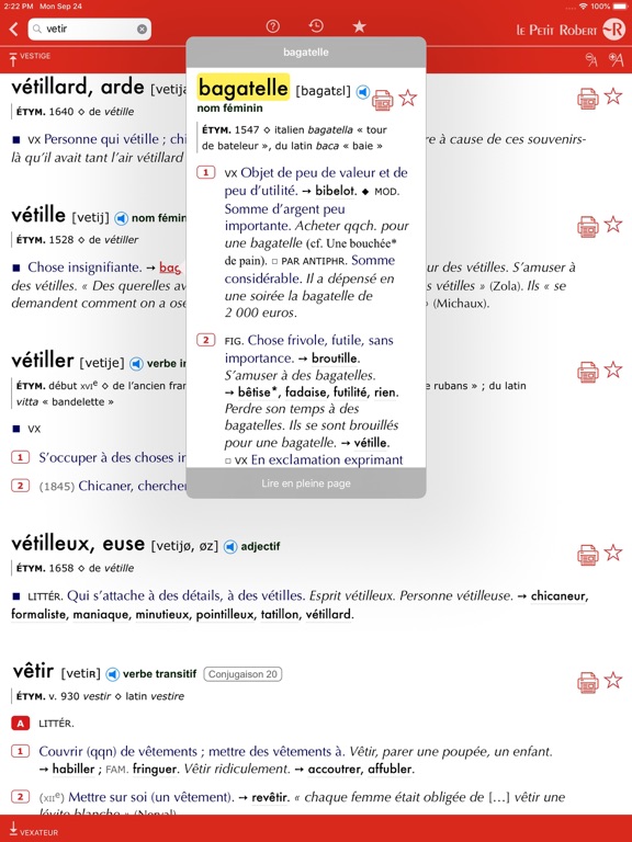 Dictionnaire Le Petit Robert Dictionnaire Le Petit Robert