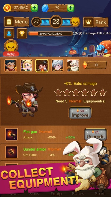 Idle Monster Defense -RPG Game screenshot-3