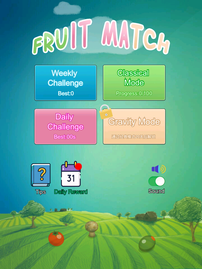Fruit Matching - Online